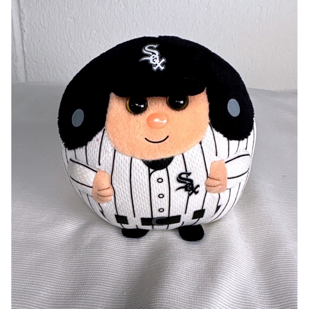 Ty Beanie Ballz Chicago White Sox MLB Baseball Player Plush Round Stuffed Toy